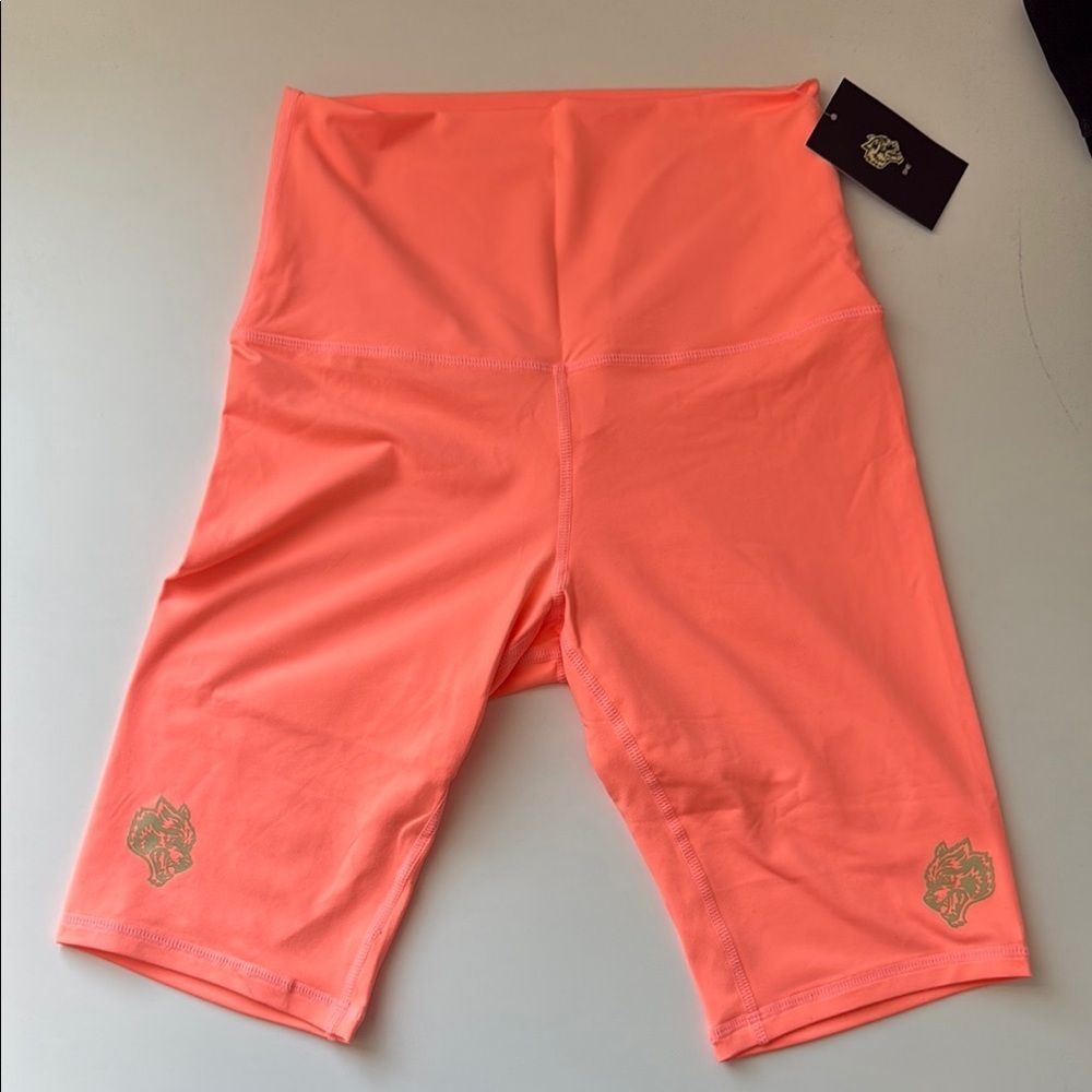 NWT darc sport wolf head biker shorts
